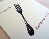 Love Card - I Want to Fork the Hell Out of You