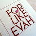 Anniversary Card - For Like Evah
