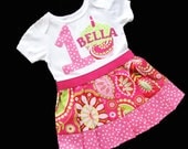 CUPCAKE BIRTHDAY Onesie Dress... PERSONALIZED with your childs name