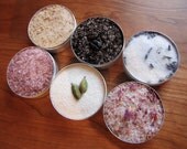 artisanal baking and dessert salts kit. sweet and savory flavors for your home baked treats.