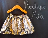 BUY 2 get 1 FREE - Skirt - Maasai Mara - Ikat - Pick the size Newborn up to 12 Years by Boutique Mia