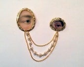 Gold Brooch - The Sun