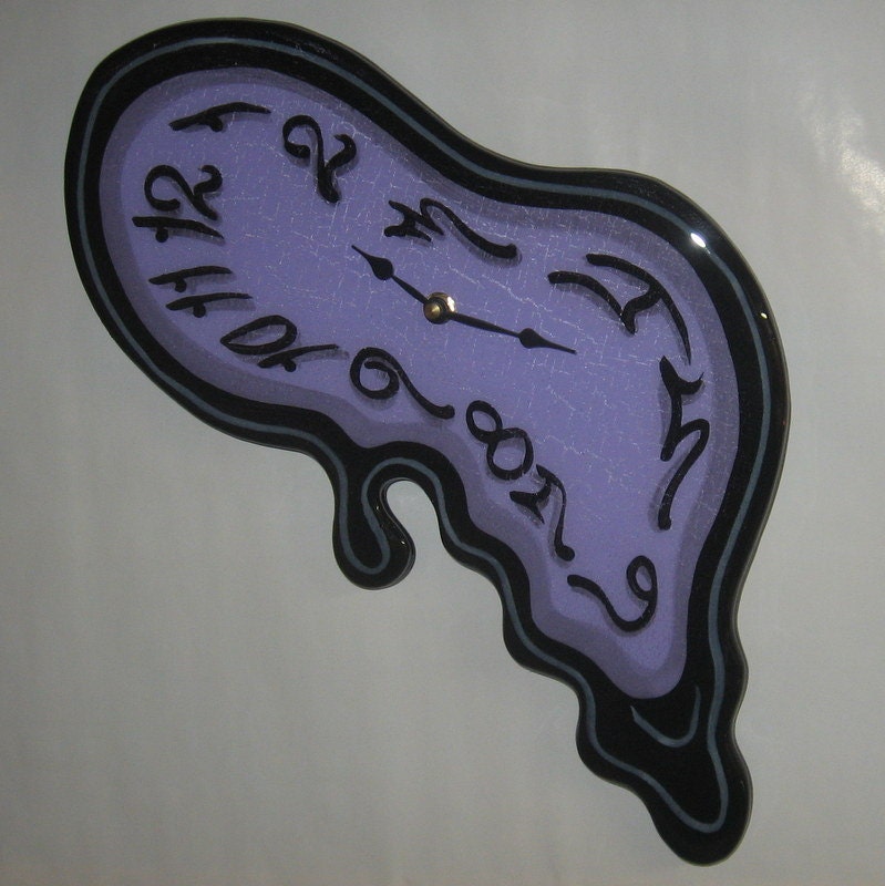 Melting Wall Clock, Made to Order
