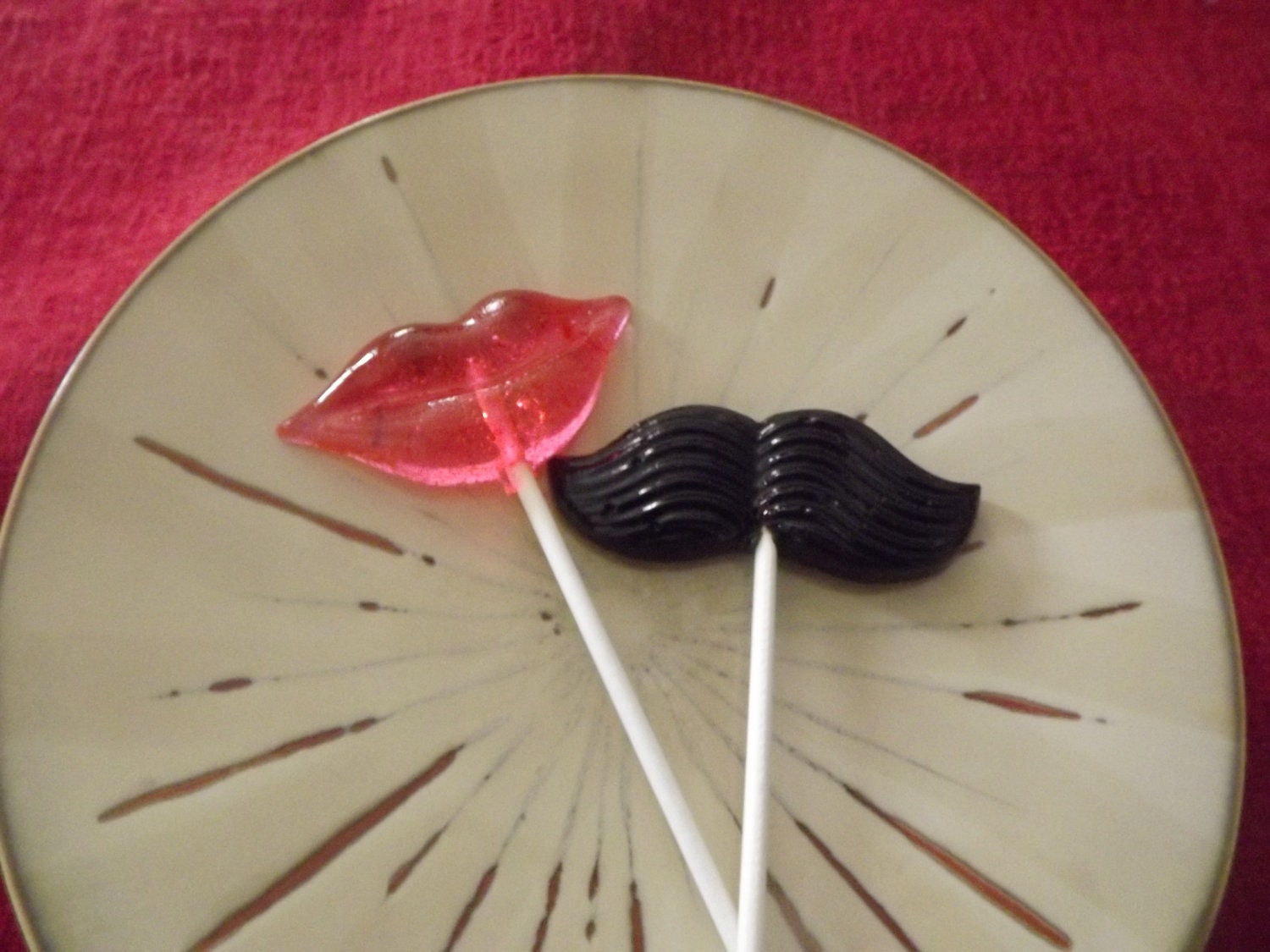 20 Lip And Mustache Lollipops Gender Reveal Baby Shower Party Favor Girl Or Boy Birth
