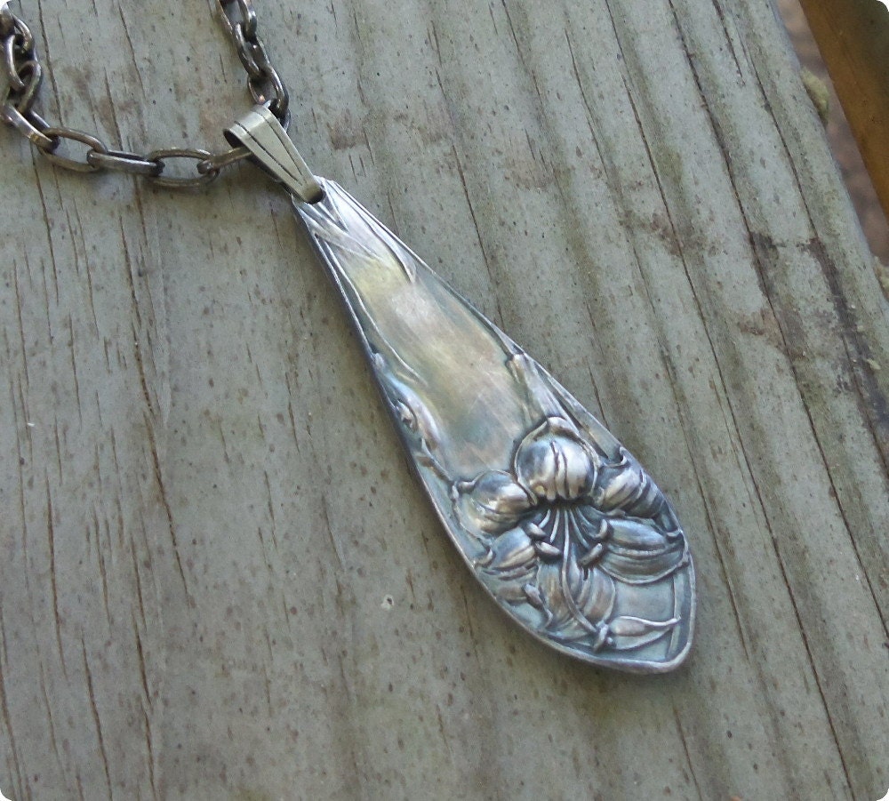 Vintage Silver Spoon Necklace