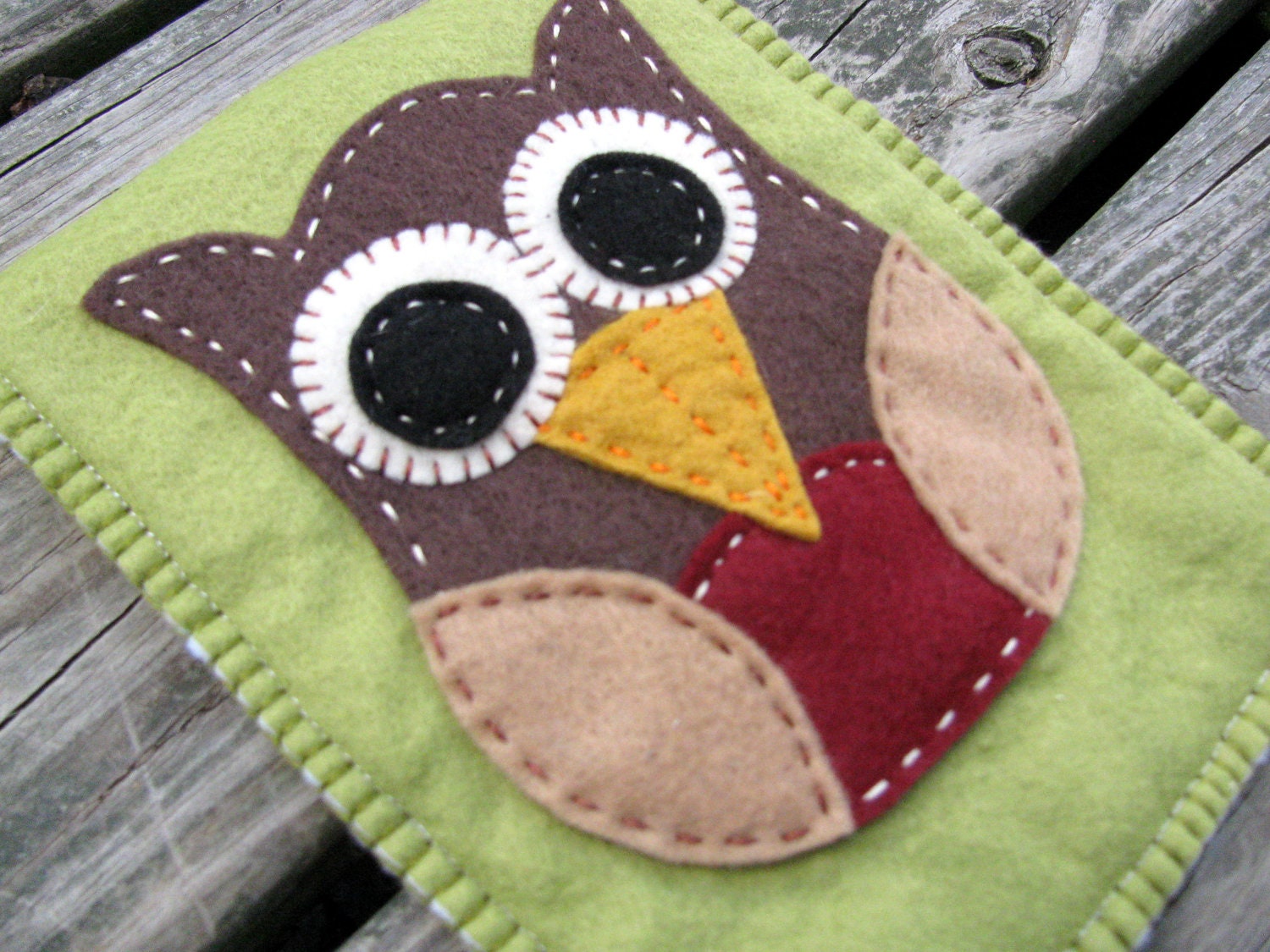 Kindle Fire Custom Felt Case, E-reader case, Nook - MADE TO ORDER
