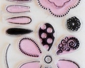 Flower Petals Acrylic Stamps