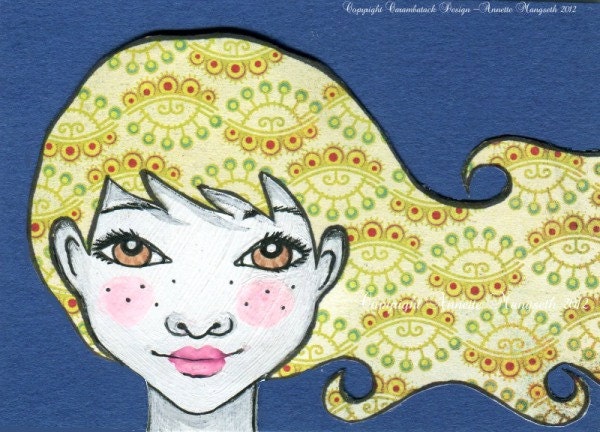 Rebecca - Original ACEO
