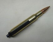 Bullet Pen Brass Mini Retractable 30-06 - Gift for Hunter