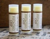 Pistachio Chip Lip Balm - One Tube Beeswax Shea Cocoa Butter Jojoba