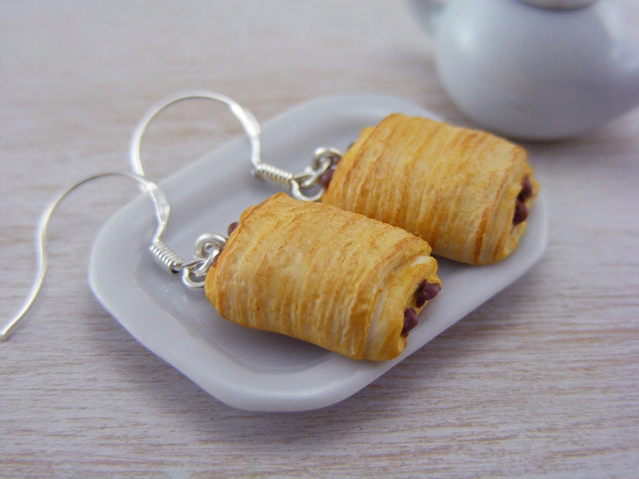 Pain Au Chocolat Earrings