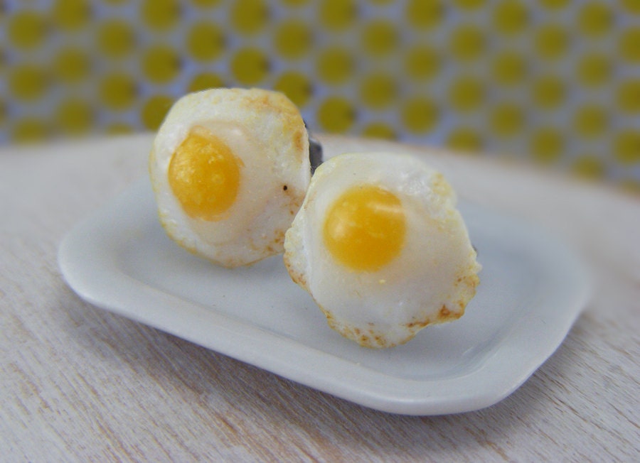 Fried Eggs - Studs / Post Earrings
