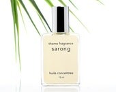 Sarong perfume oil roll on. Tropical Vanilla and Floral notes. 15 ml.  Natural perfume oil base   Gift