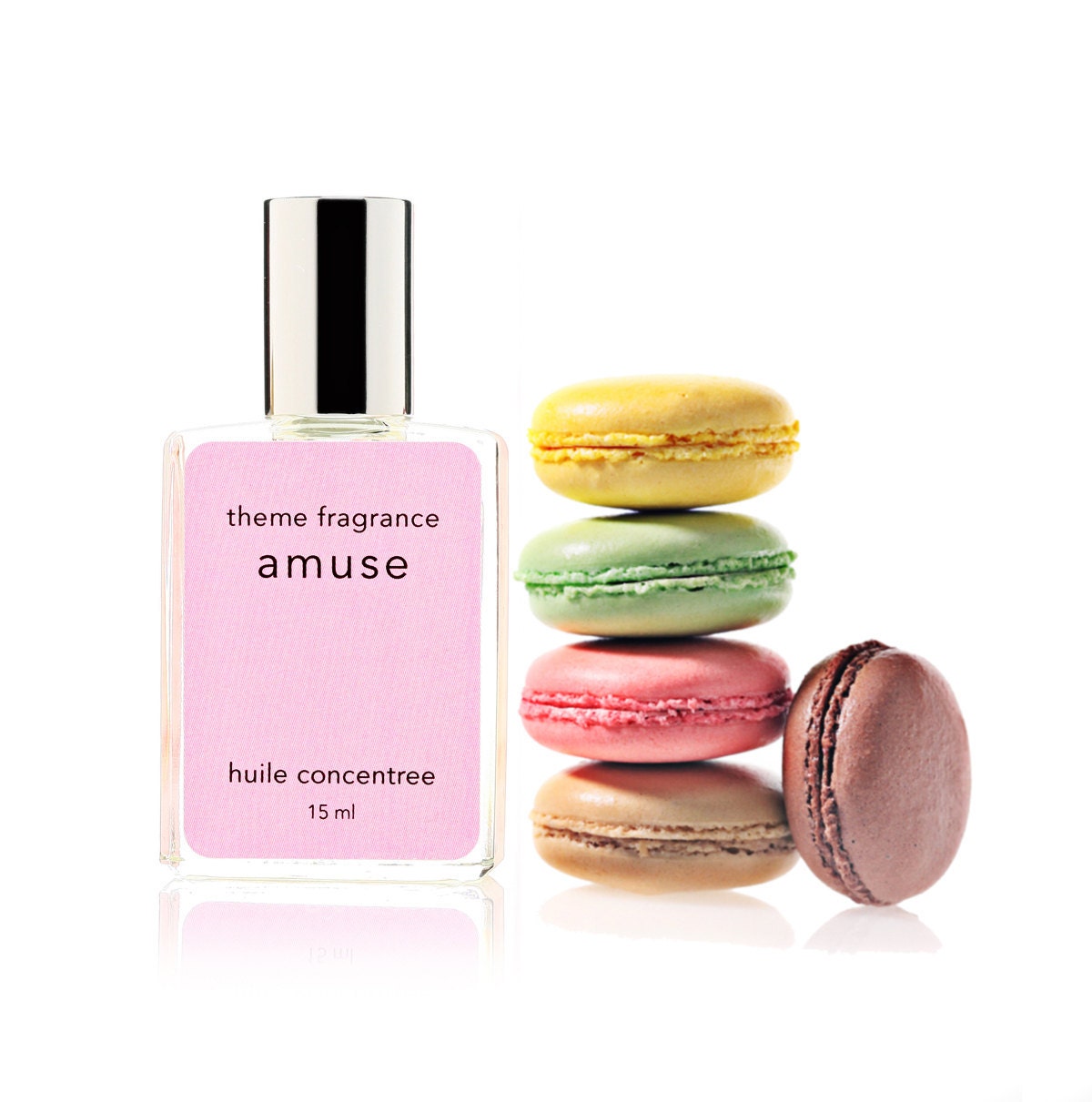 Vanilla Macaron Perfume- AMUSE tm perfume oil roll on.    Gift