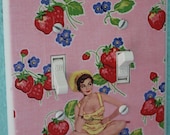 Kiss The Cook Pinup Girl Light Switch Cover