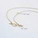 ampersand - 18k vermeil block letter initial necklace