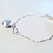 be mischievous and you will not be lonesome - sterling silver fortune cookie bracelet