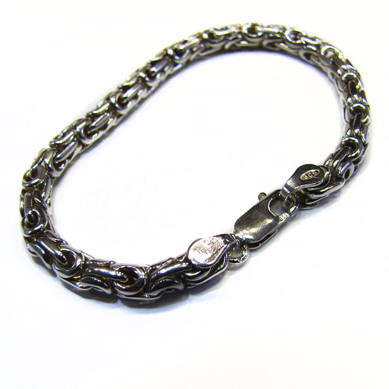 Sterling Silver Madiera Bracelet Petite Size