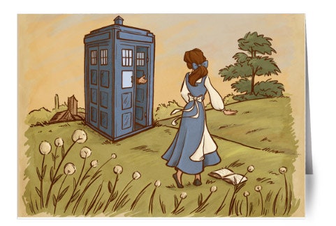 Adventure in the Great Wide Somewhere Notecard