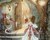 Once Upon A TIme, A Fairy Ball 8.5x11" Print