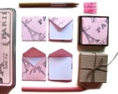 Pink Paris - Mini Stationery Set