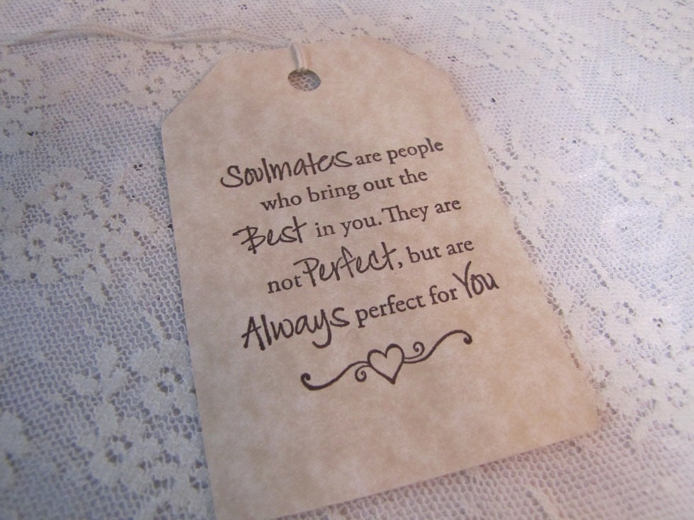 Soulmates Wish Tree Wedding Tags 50