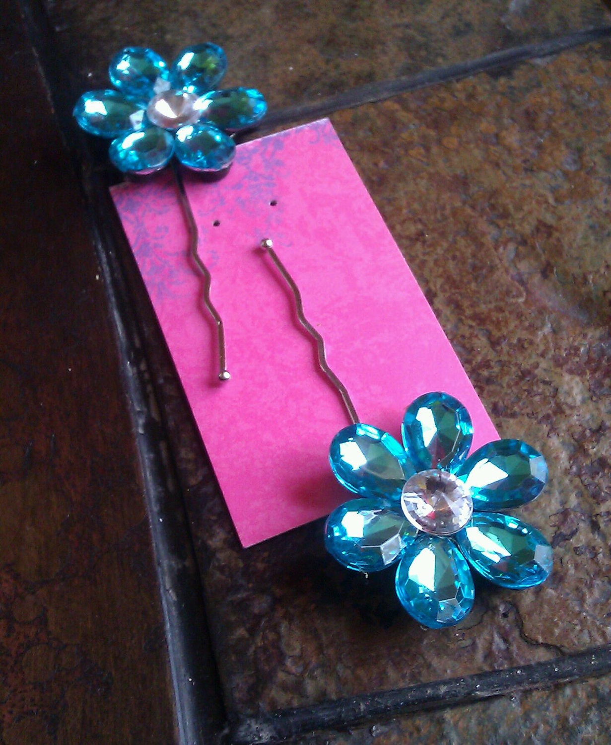 Pacific Blue Hair Pick Set