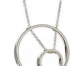 Inner Circle Necklace 110 Sterling Silver
