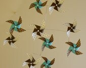Pinwheel Baby Crib Mobile : Little Boy Blue