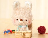 bunny plush toy - made to order- Milu -