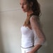 White shrug / Ivory white shrug cream white bridal shrug perfect for summer