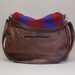 SALE brown leather Tundra navajo bag / southwestern / large slouchy bag / boho style / Tundra Bag