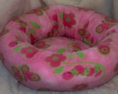 Willow's Worms &  Butterflies   - Cat or Small Dog Bed