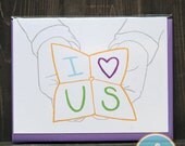 I Love Us - Love Card