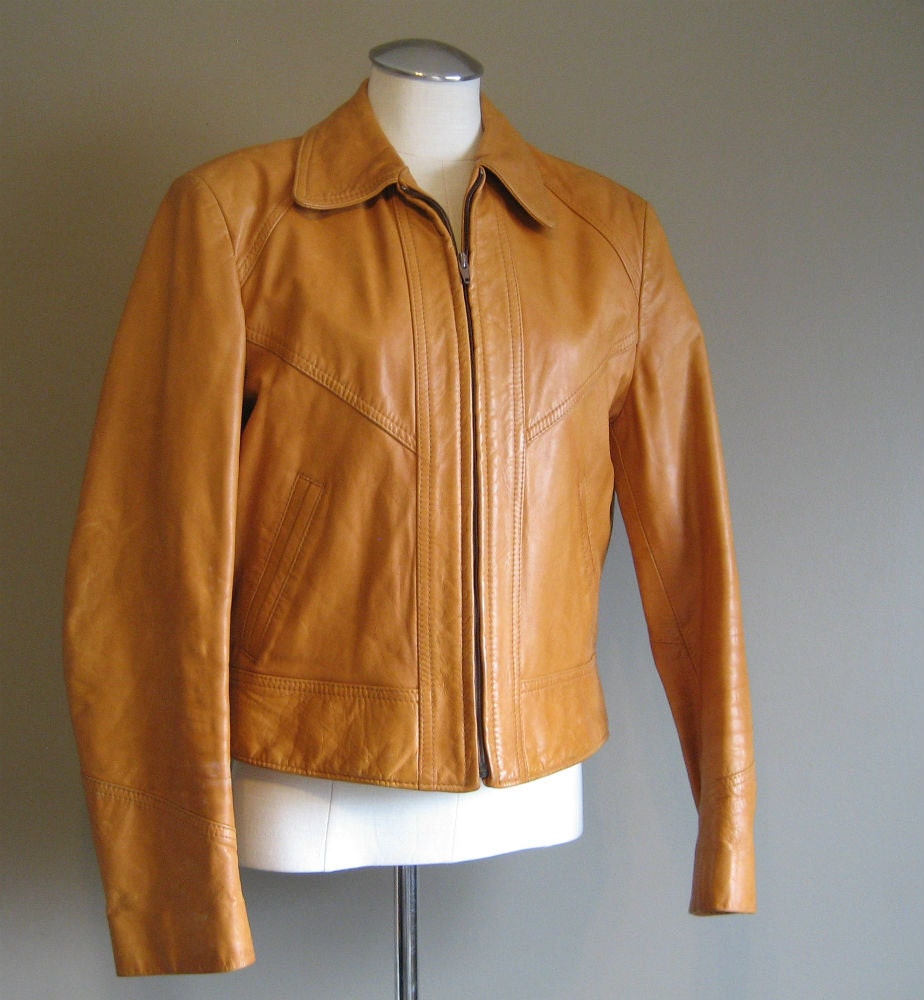 Caramel Leather Jacket