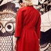 Breakfast at Tiffany's Audrey Hepburn Vintage Orange Wool Coat by Janice Louise Miller