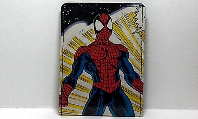 Sewn Duct Tape Comic Book Wallet - Vintage Spiderman Design 22