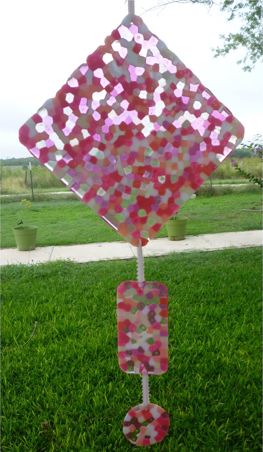 Pink Diamond Suncatcher
