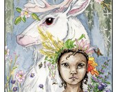 Tarot, The World, Large print, The Stolen Child, from the  Limited Edition Major Arcana Deck,