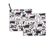 Mid Century Cow Pot Holders  Set of 2 Retro Kitchen Decor