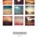 SALE 2013 Mini Calendar, Fine Art Photography, Instant Love, 3.5x5 inch Desk Calendar, 12 frameable prints, iphoneography, Nature Calendar