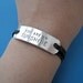 Harry Potter inspired Jewelry - I solemnly swear that I am up to no good - WAND - Personalized Wrap bracelet, Stamped Aluminum