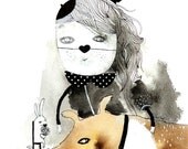 Saturday Whimsical Art Print