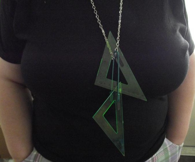 lucite necklace