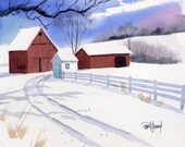 February Morning-Print