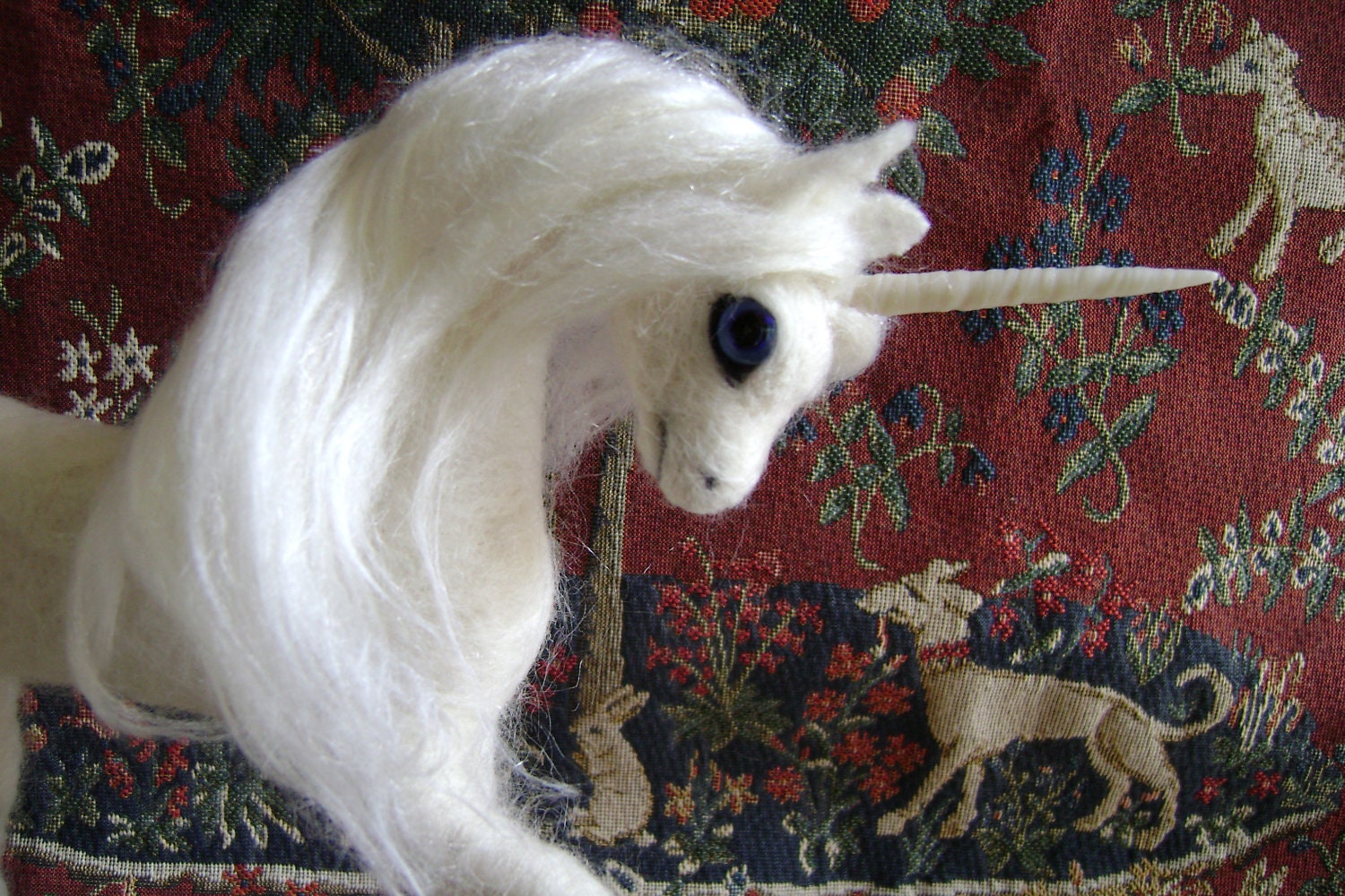 Unicorn Needle Felted Sculpture Made to Order FREE SHIPPING