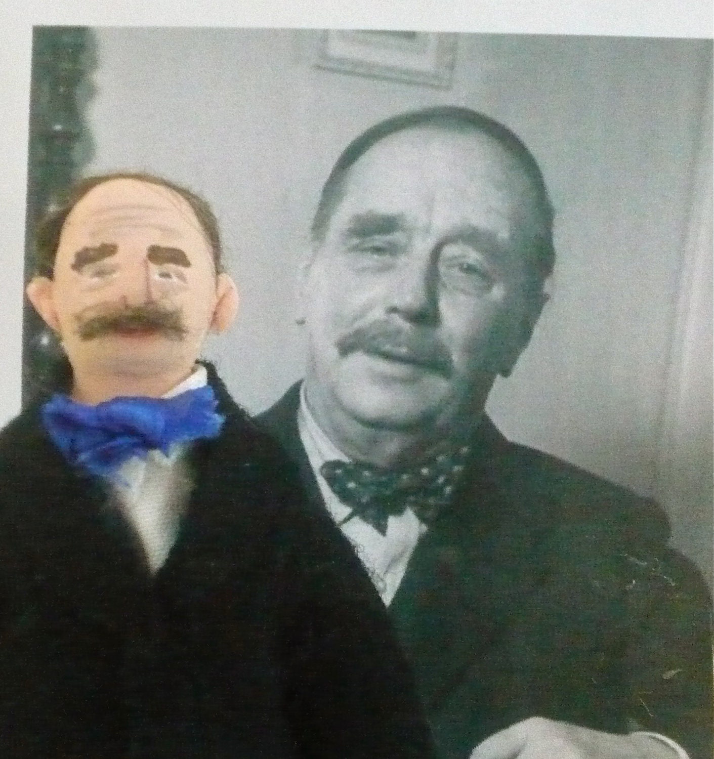 H.G. Wells Doll Miniature Author of Science Fiction