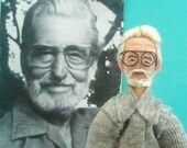 Theodor Suess Doll Miniature Author Art Collectible