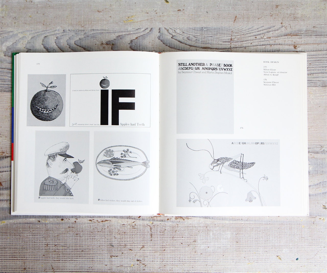 Vintage 1970s Graphic Design Book - Print, Advertising, Font