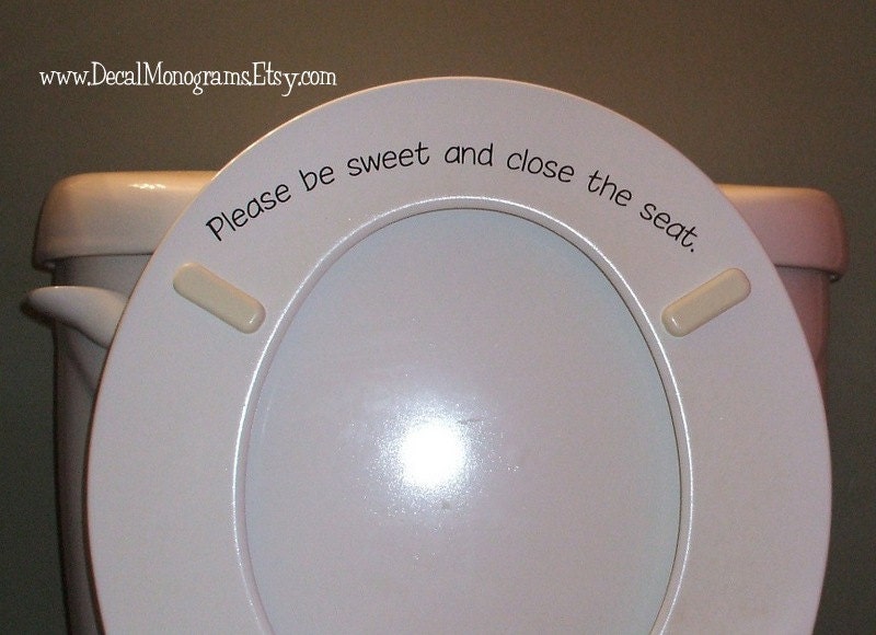 Please be Sweet... vinyl wall decal
